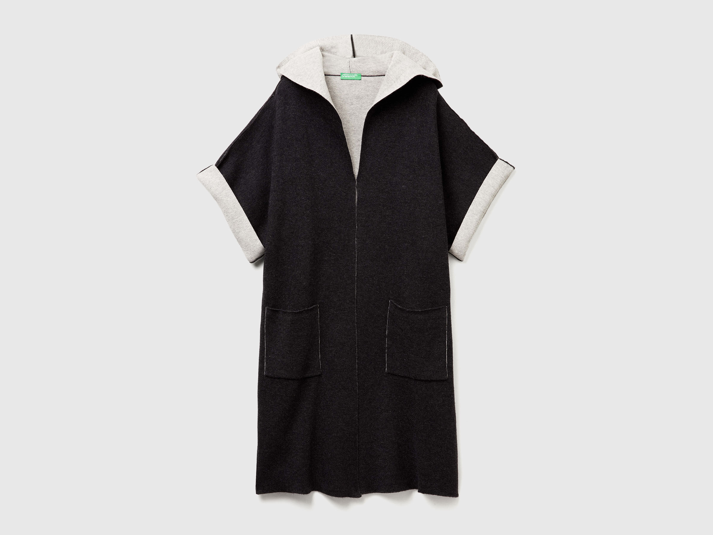 KNITTED COAT Women image number 5